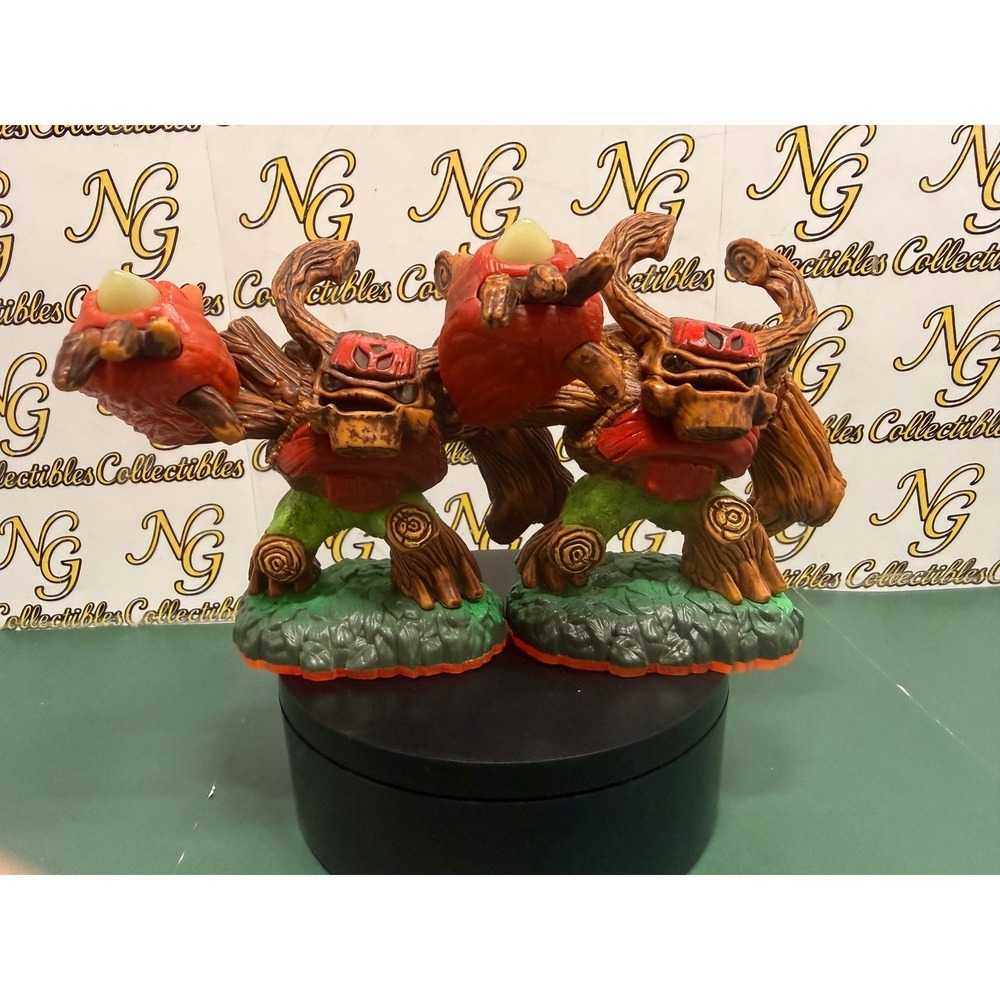 Lot of 2 Skylanders Giants Tree Rex Figures Life Element Activision 84511888